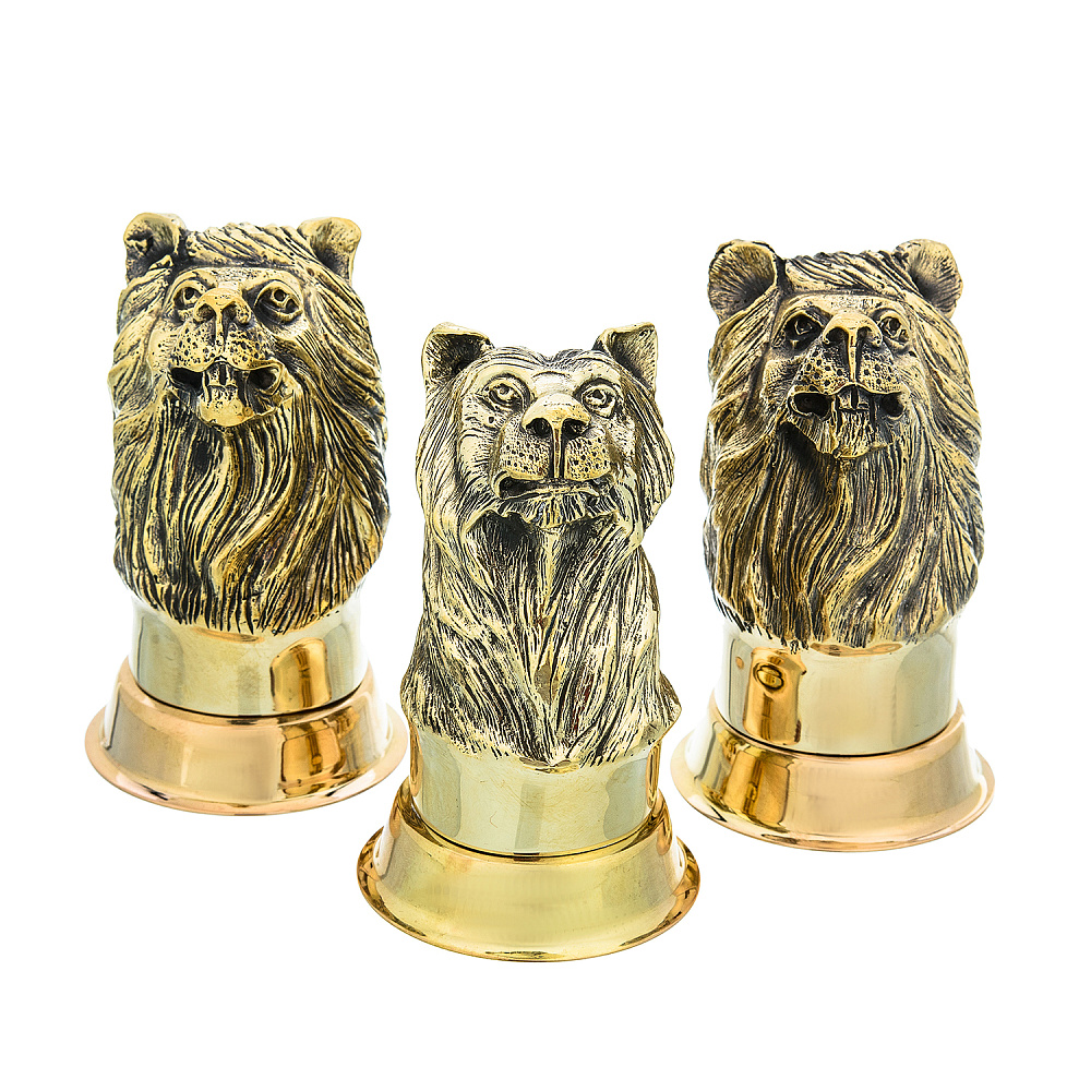 Набор из трех стопок «Звери» - интернет магазин Русь Велика я 