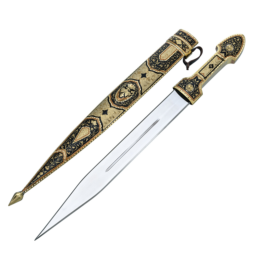 Подарочный набор с шашкой и кинжалом - интернет магазин Русь Велика я фото 3