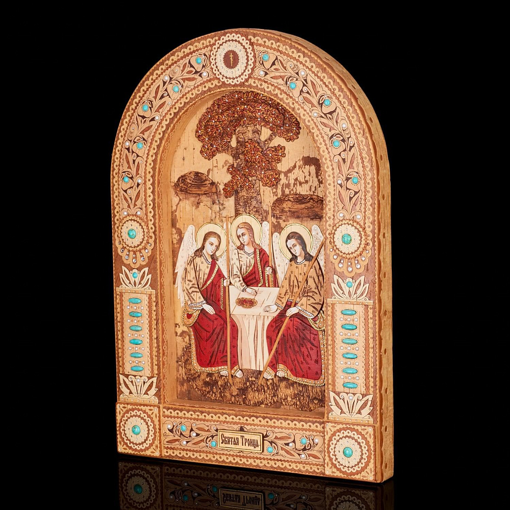 Икона «Святая Троица» 38 х 55 см - интернет магазин Русь Велика я фото 1