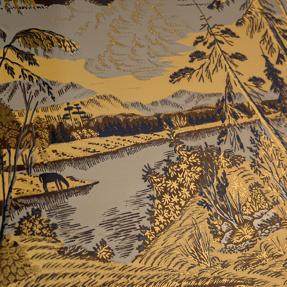 Панно «Тихий вечер». Гравюра Златоуст 44х31 см - интернет магазин Русь Велика я фото 2