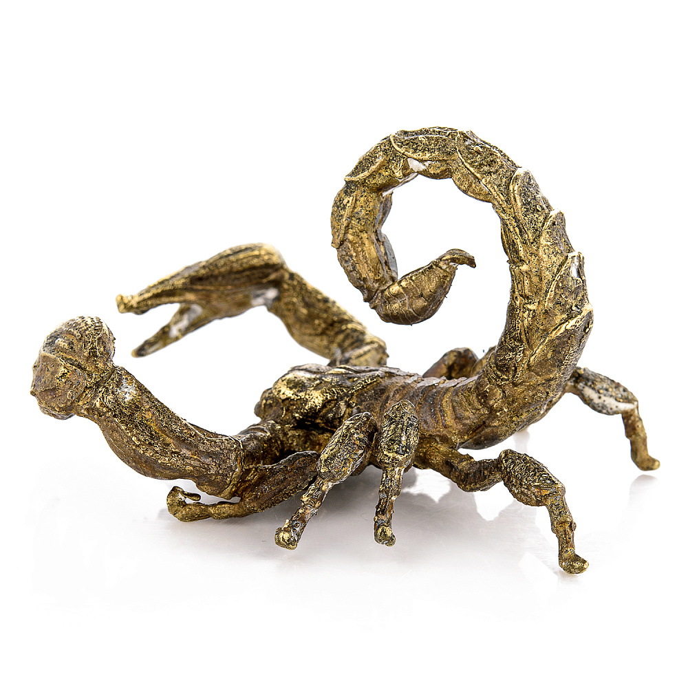 Бронзовая статуэтка «Скорпион» - интернет магазин Русь Велика я фото 1