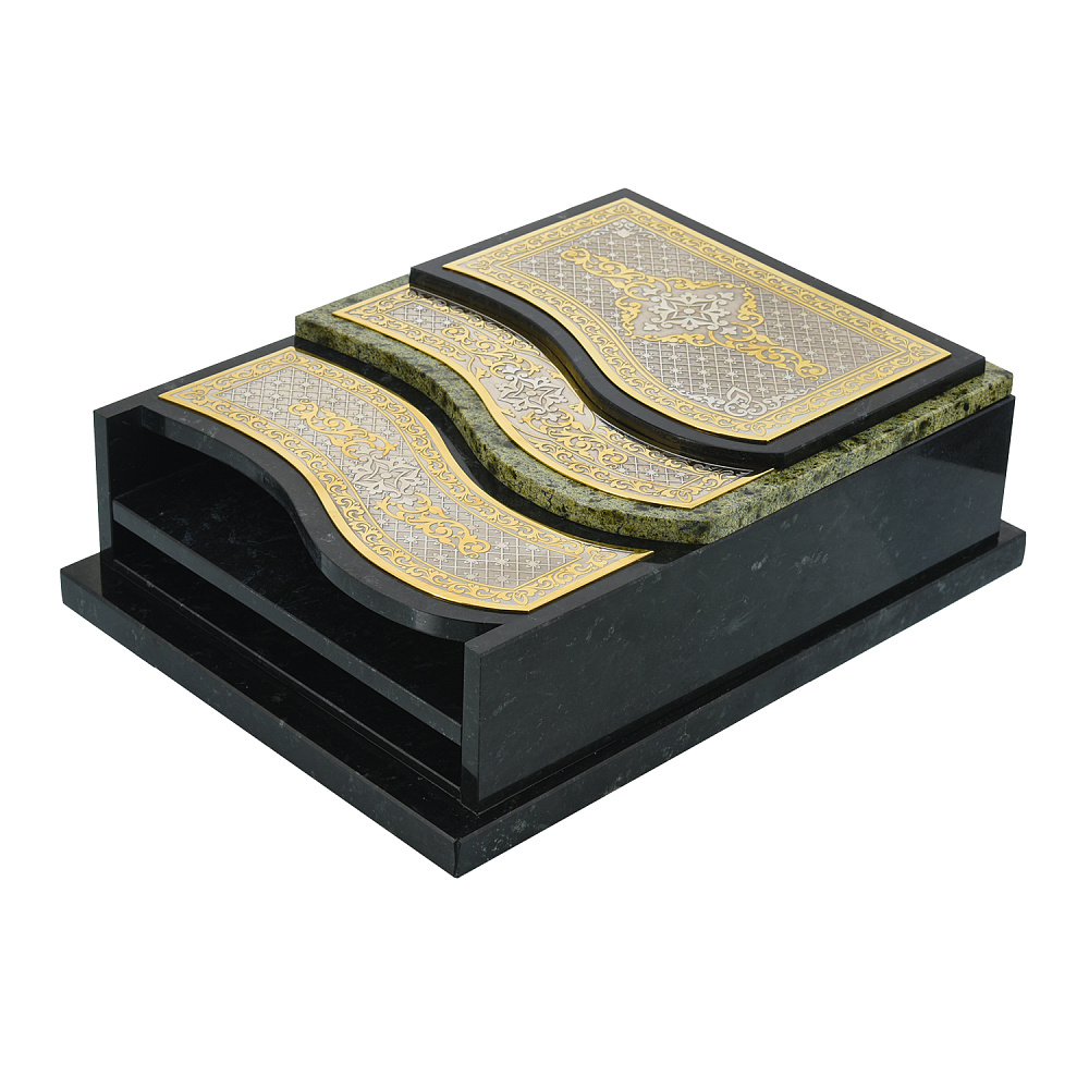 Настольный письменный набор из камня «Орел». Златоуст - интернет магазин Русь Велика я фото 6