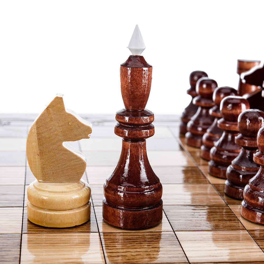 Шахматы деревянные «Турнирные» 47х47 см - интернет магазин Русь Велика я фото 4