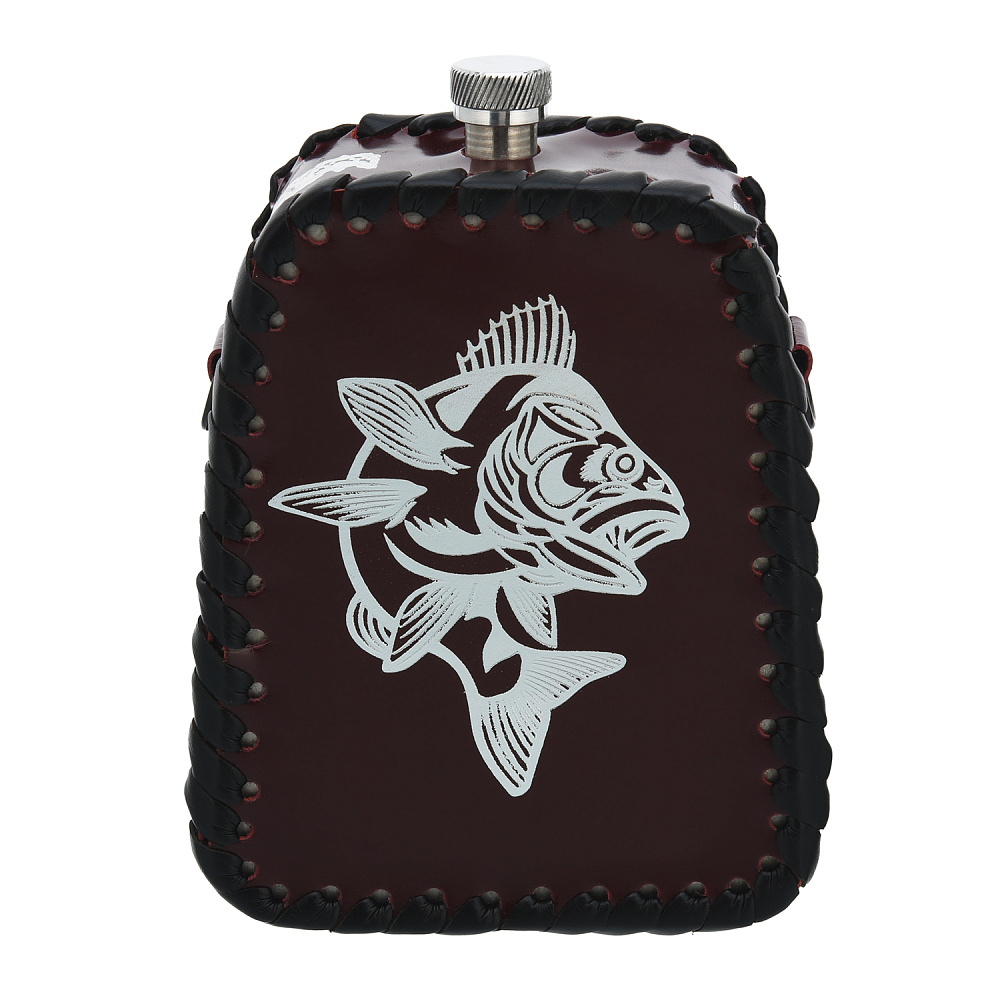 Фляга 1 л «Рыбы» - интернет магазин Русь Велика я 