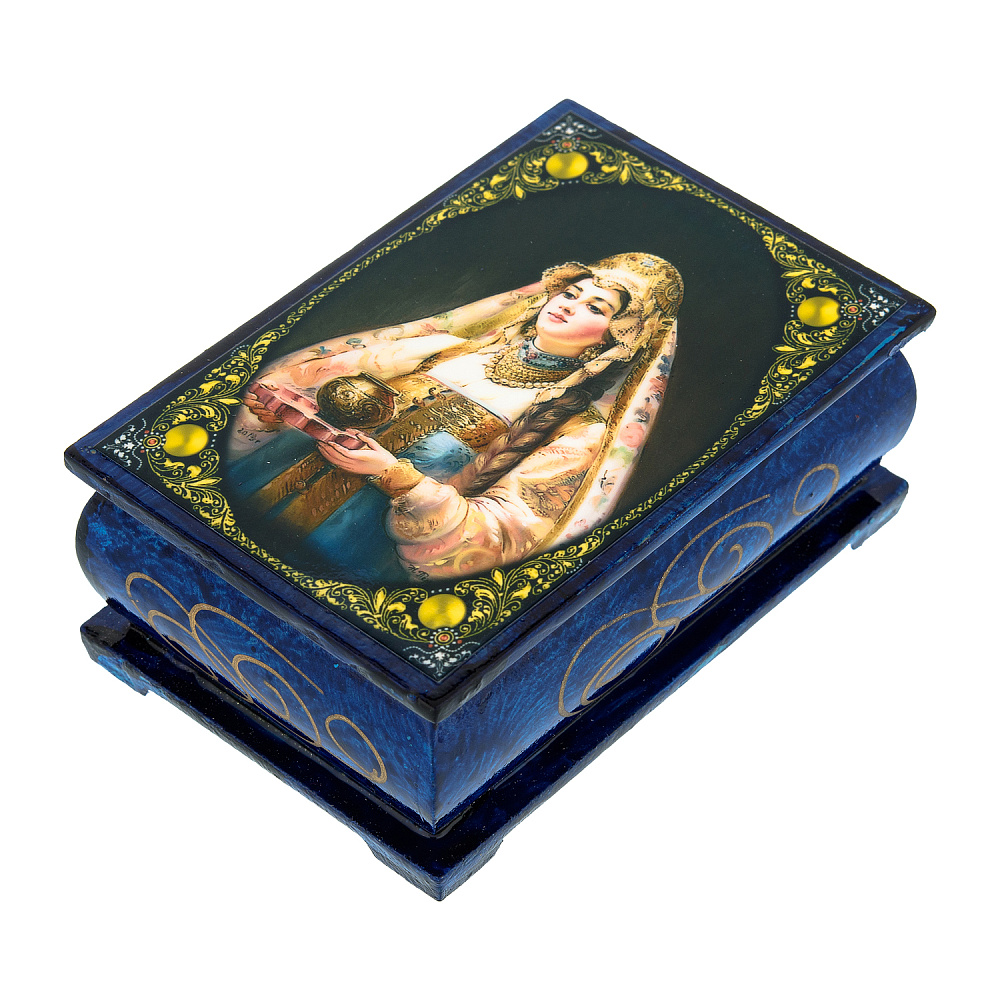 Шкатулка «Женский портрет» - интернет магазин Русь Велика я фото 1