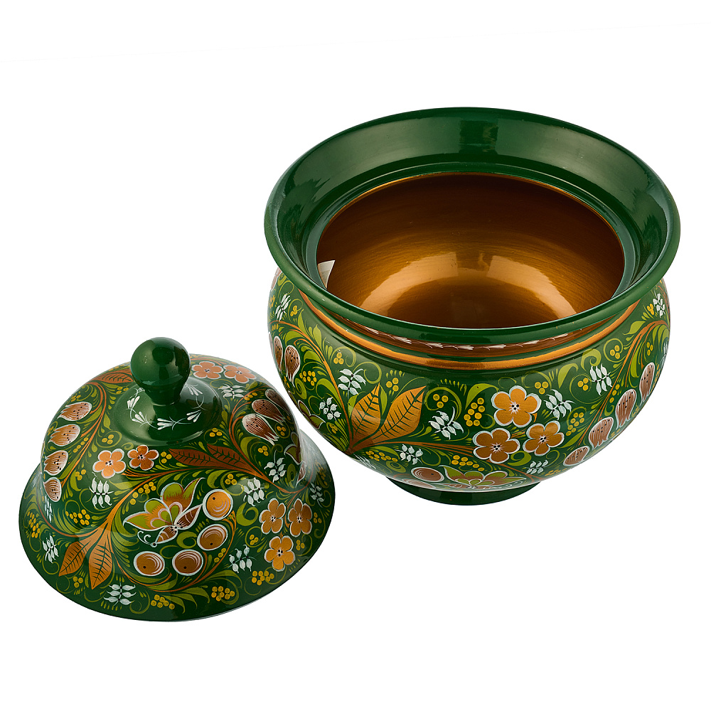 Супница «Ландыш». Хохлома - интернет магазин Русь Велика я фото 1