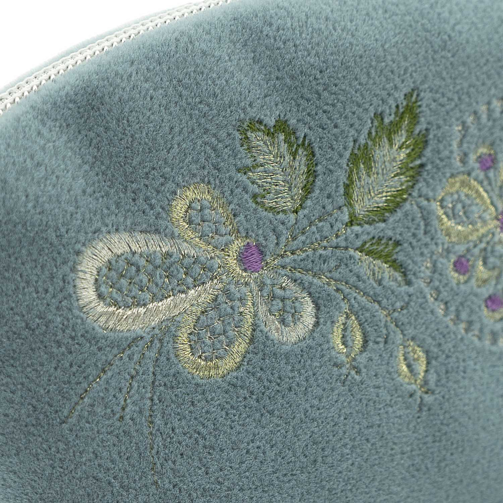 Косметичка «Заря». Голубая с вышивкой - интернет магазин Русь Велика я фото 2