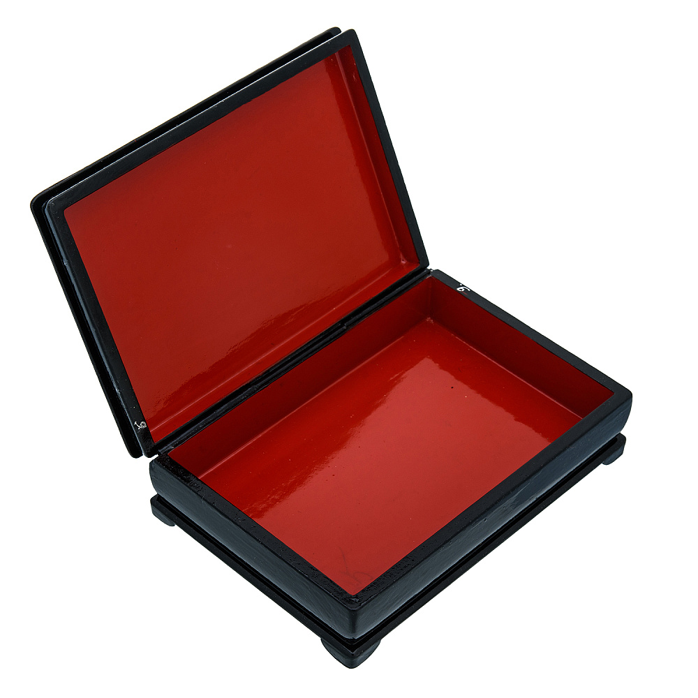 Шкатулка с художественной росписью «Георгий Победоносец» - интернет магазин Русь Велика я фото 3