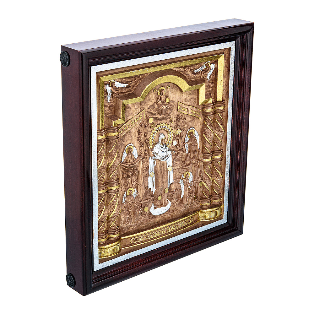 Икона в киоте «Всех скорбящих радость» 36х39 см - интернет магазин Русь Велика я фото 2