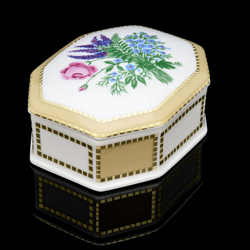 Туалетная коробочка «Люпины». Форма Граненая. ИФЗ - интернет магазин Русь Велика я фото 2