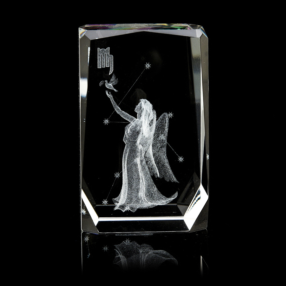 Лазерная графика. Статуэтка «Знак зодиака Дева» - интернет магазин Русь Велика я 