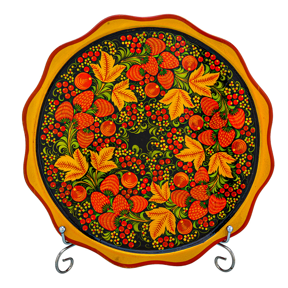 Питейный набор на 6 персон «Ягоды». Хохлома - интернет магазин Русь Велика я фото 5