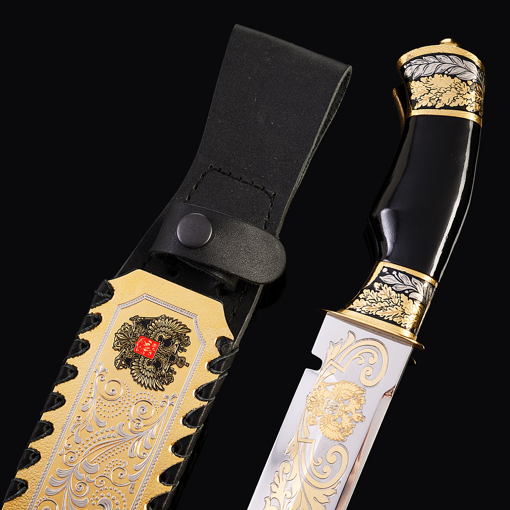 Нож сувенирный «Герб РФ». Златоуст - интернет магазин Русь Велика я фото 2