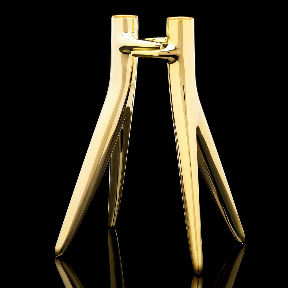 Эксклюзивный канделябр на две свечи - интернет магазин Русь Велика я 