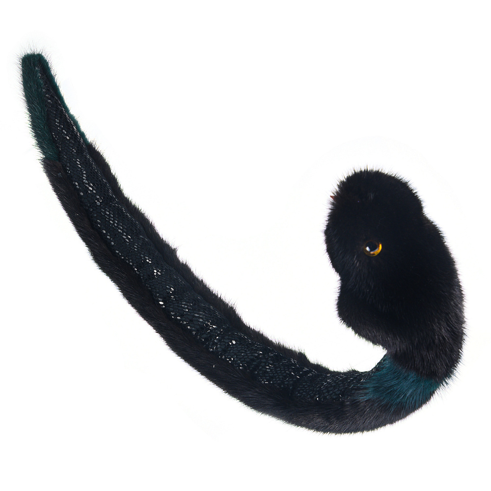 Игрушка из меха норки «Змея» - интернет магазин Русь Велика я фото 1