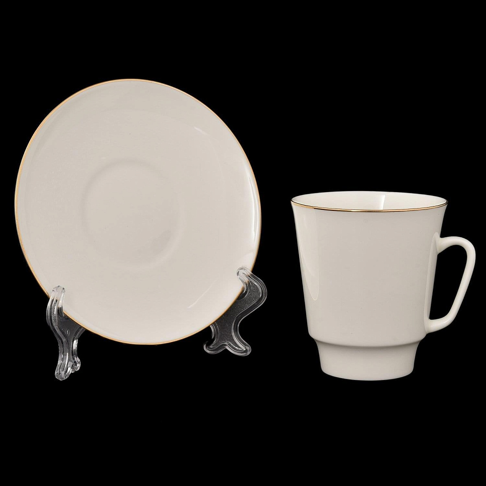 Кофейная пара «Золотой кантик» (форма «Майская») ИФЗ - интернет магазин Русь Велика я фото 1