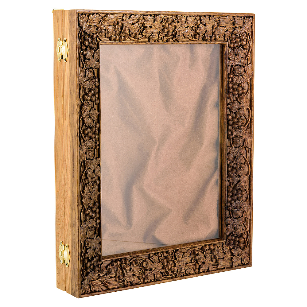 Киот резной дубовый для аналойной иконы - интернет магазин Русь Велика я фото 3