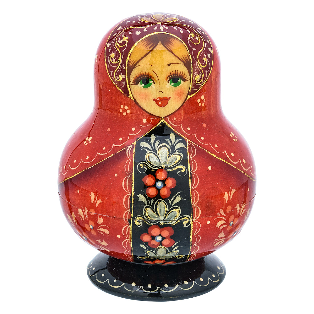 Матрешка «Русский костюм» 5 мест - интернет магазин Русь Велика я фото 1