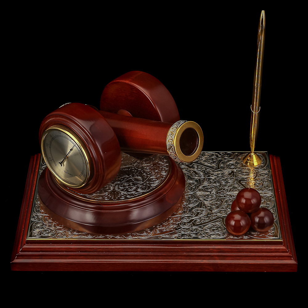 Барометр настольный «Бородино». Златоуст - интернет магазин Русь Велика я фото 3