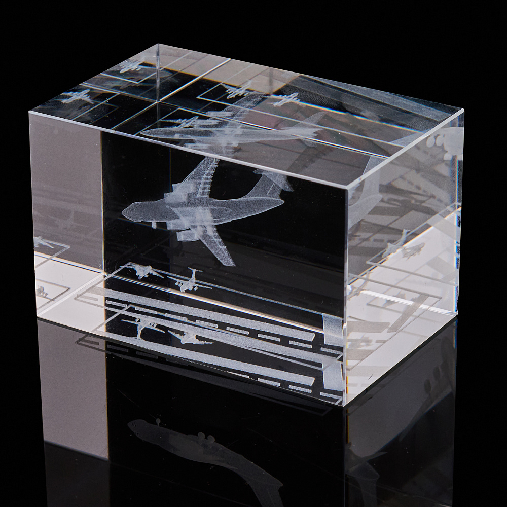 Лазерная графика. Куб «Военно-транспортный самолет» - интернет магазин Русь Велика я фото 2