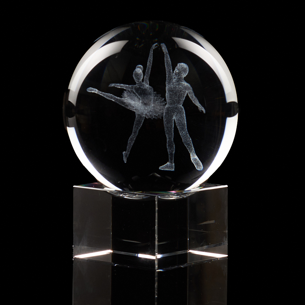 Лазерная графика. Шар «Балет» - интернет магазин Русь Велика я 