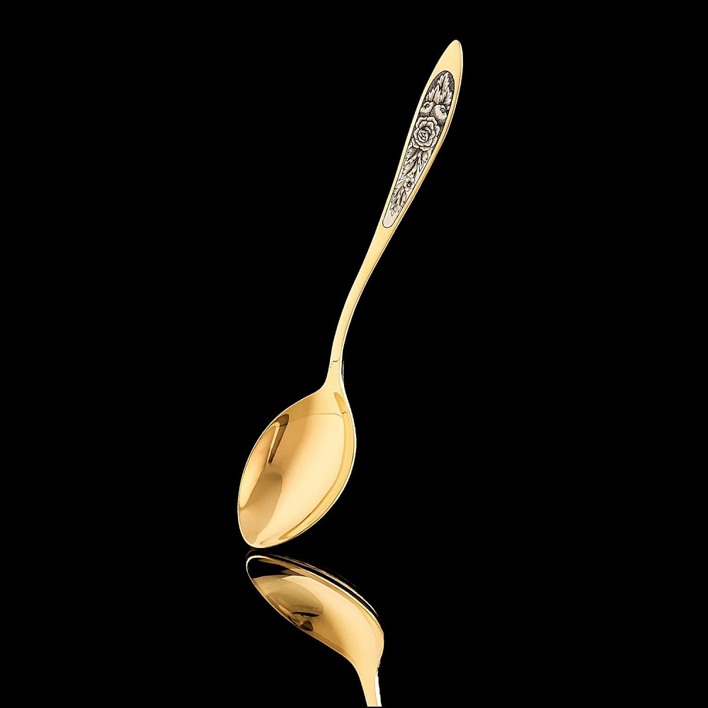 Ложка столовая 57.68 гр. Серебро 925* - интернет магазин Русь Велика я фото 2