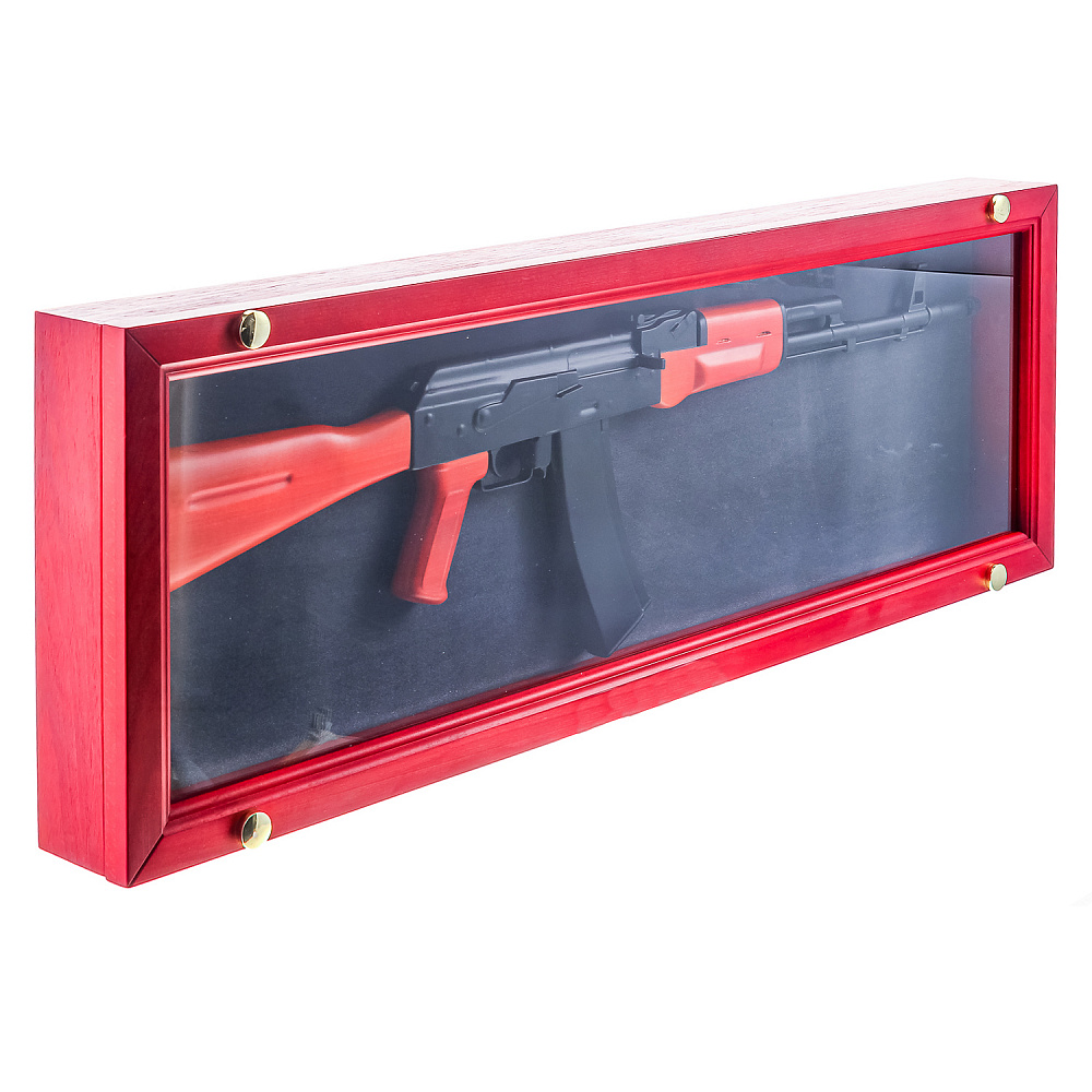 Деревянное резное панно «Автомат АК-47» 100х35 см - интернет магазин Русь Велика я фото 5