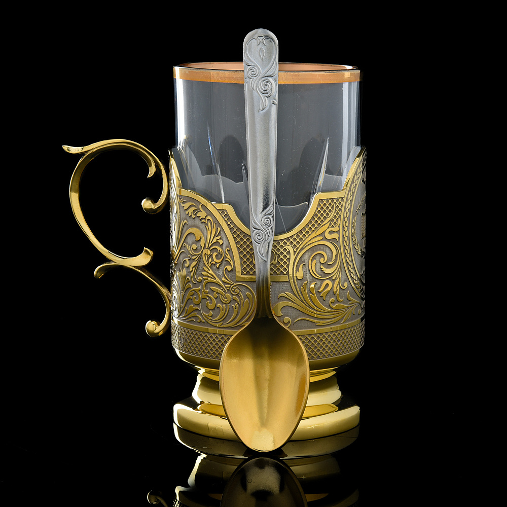 Подстаканник «Государственная дума». Златоуст - интернет магазин Русь Велика я фото 3