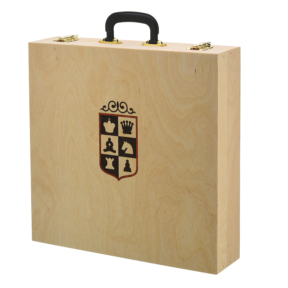 Шахматы из карельской березы с янтарными фигурами 37х37 см - интернет магазин Русь Велика я фото 11