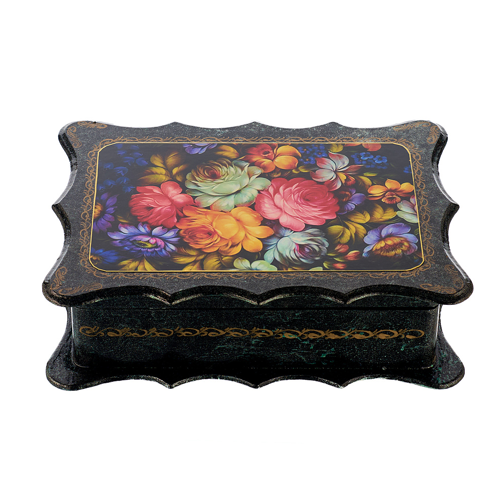 Шкатулка «Цветочные мотивы» - интернет магазин Русь Велика я 