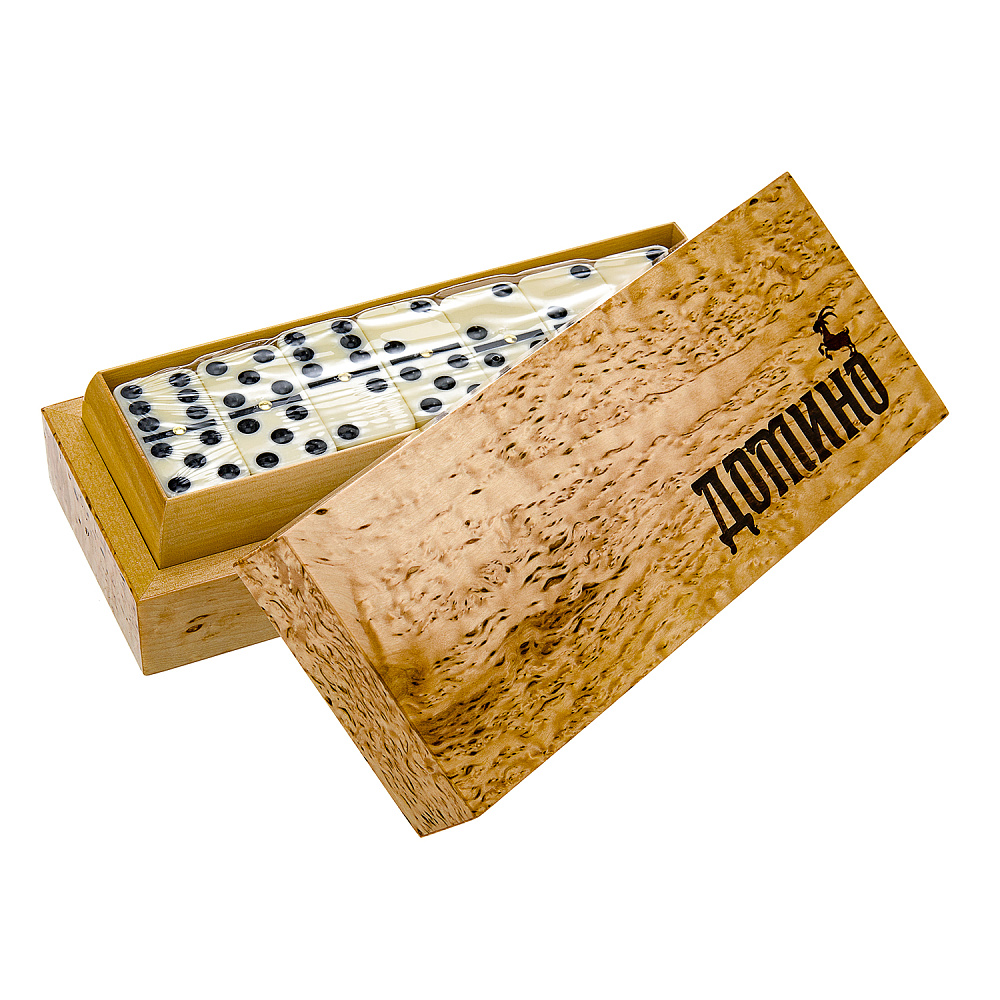Домино из карельской березы - интернет магазин Русь Велика я фото 3