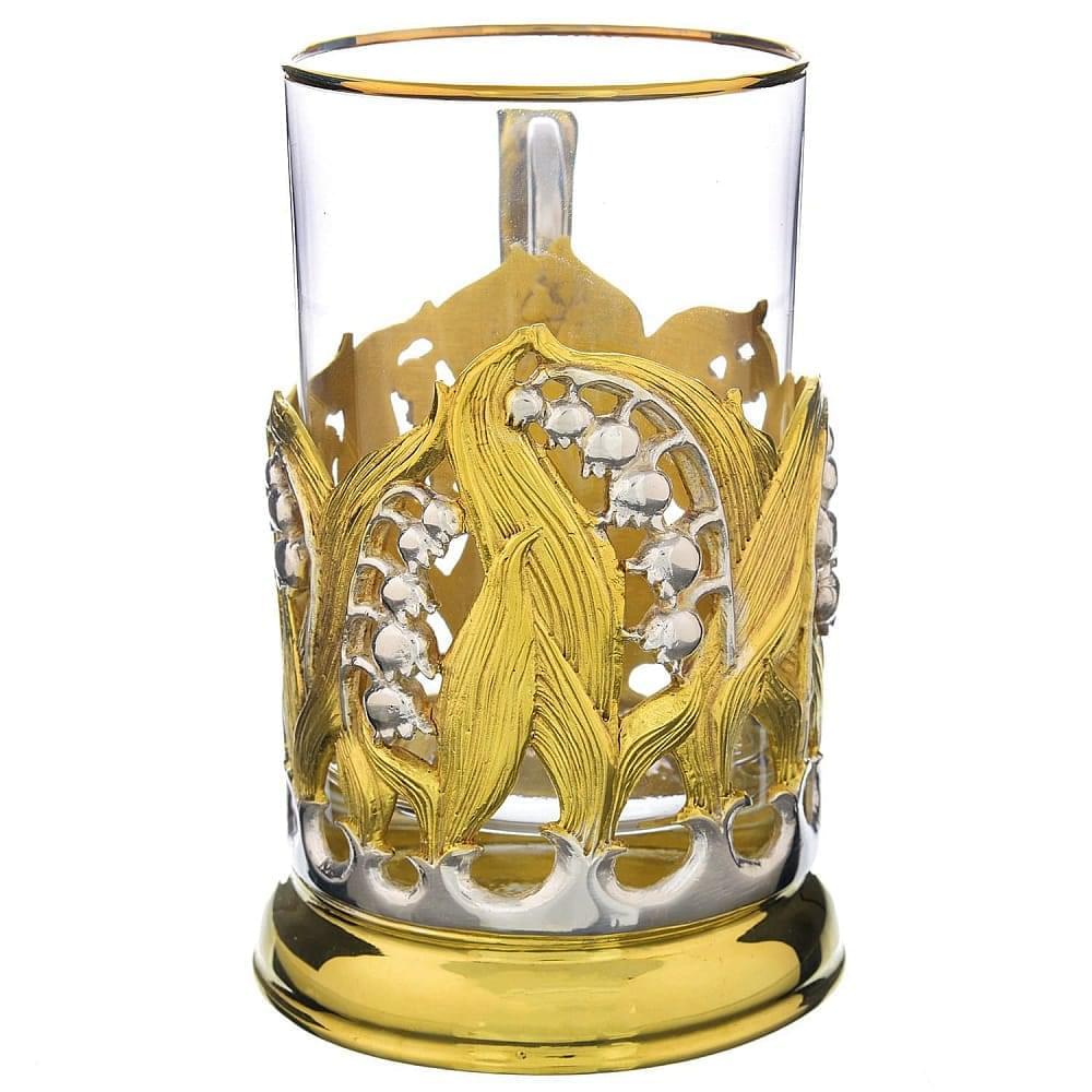 Подстаканник литой «Весна» с покрытием - интернет магазин Русь Велика я 