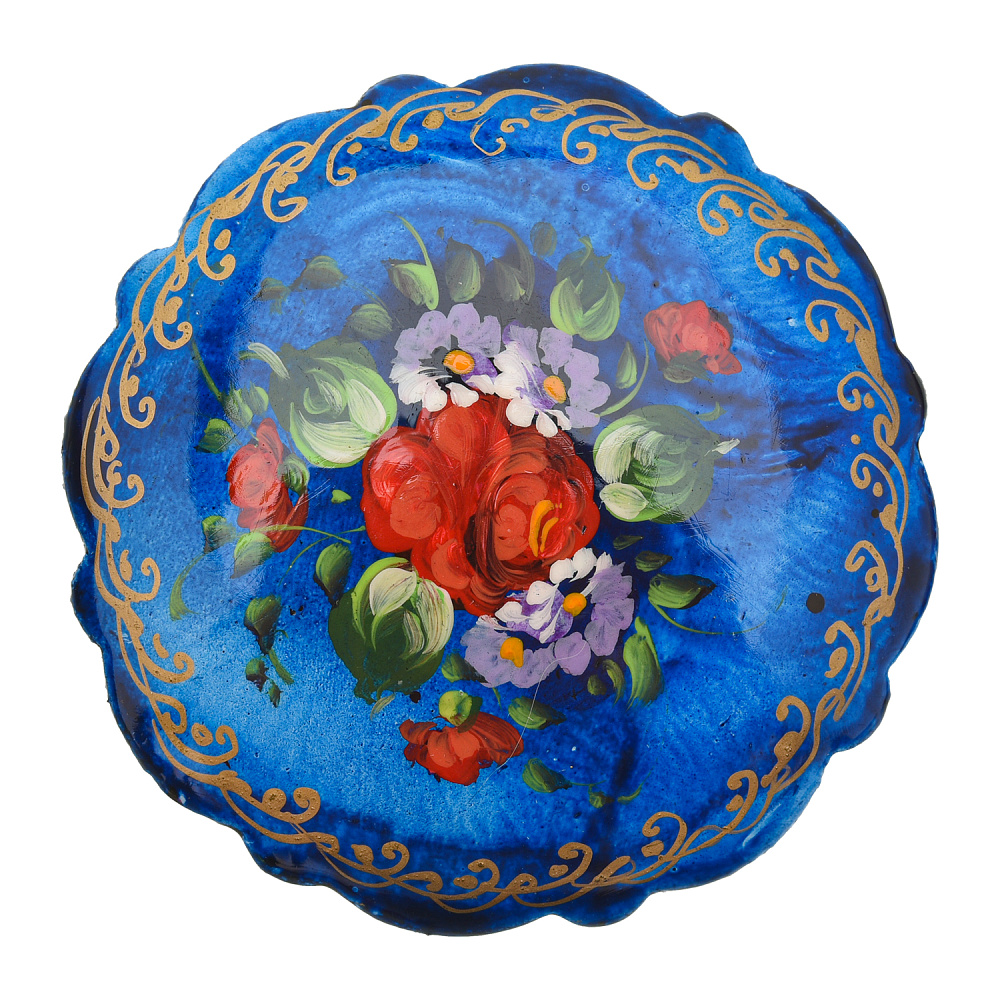 Брошь с ручной росписью «Жостово» (в ассортименте) - интернет магазин Русь Велика я фото 3