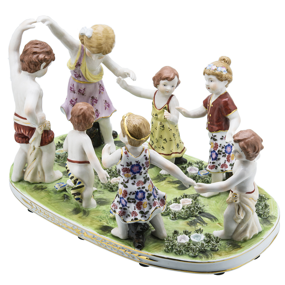 Фарфоровая скульптура «Хоровод» - интернет магазин Русь Велика я фото 1