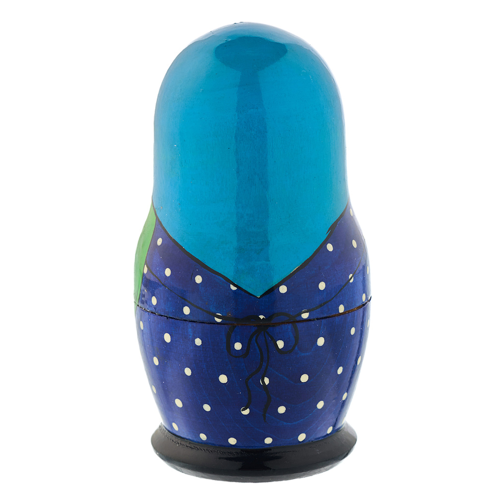 Матрешка «Традиционная с гармошкой» 5 мест - интернет магазин Русь Велика я фото 2