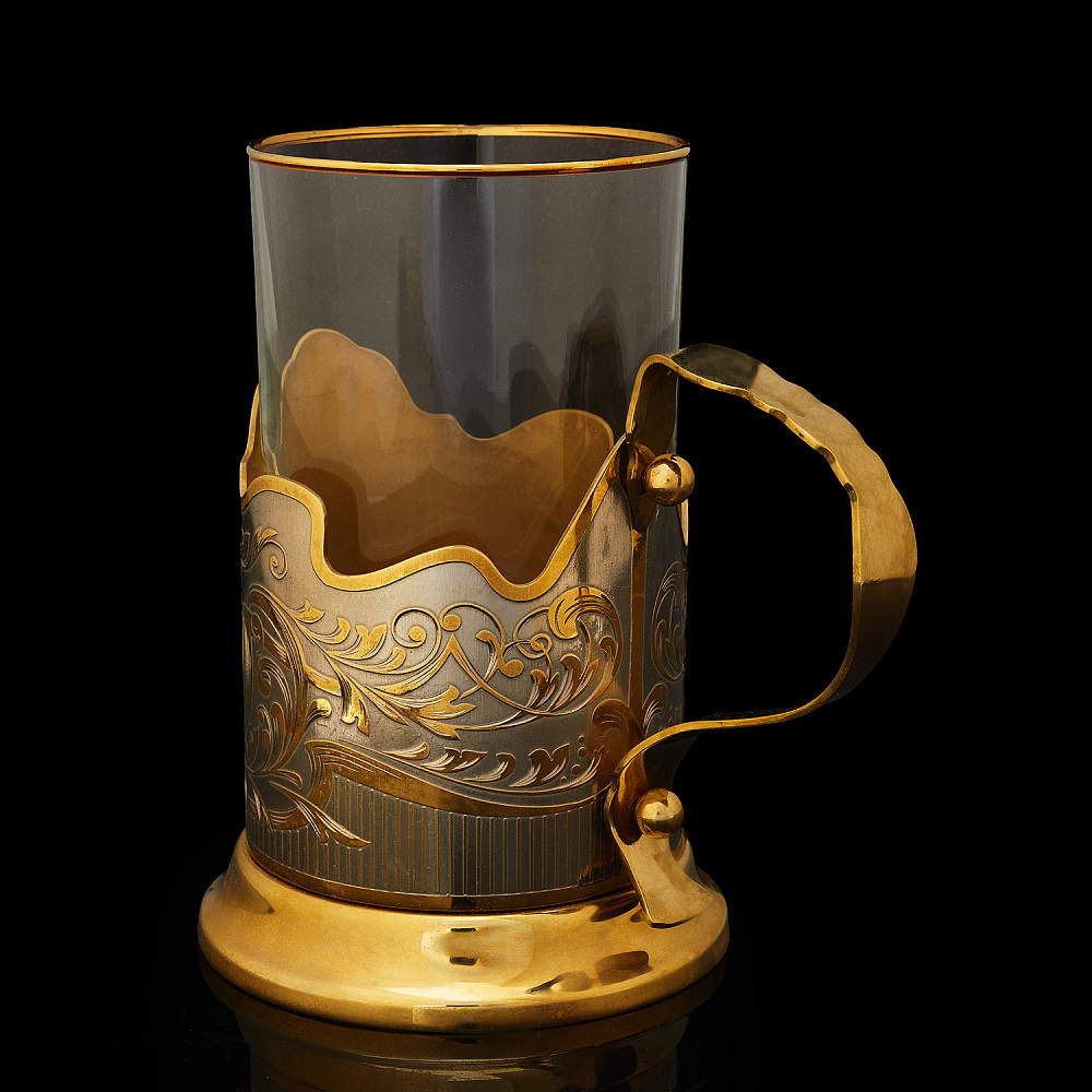 Подстаканник «Орнамент». Златоуст - интернет магазин Русь Велика я фото 2