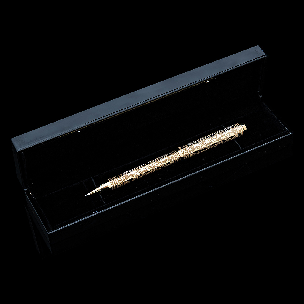 Ручка подарочная с позолотой. Златоуст - интернет магазин Русь Велика я фото 1