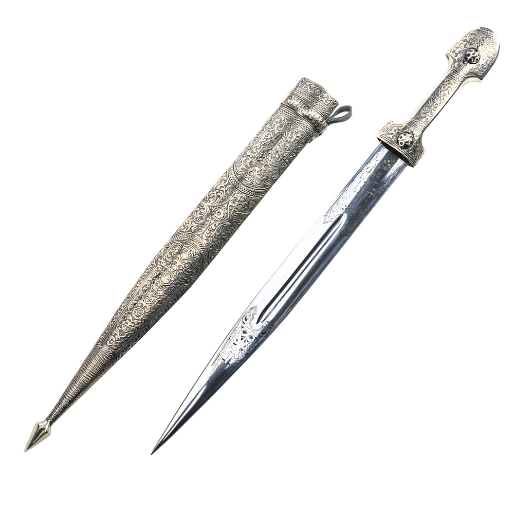 Подарочный набор с кинжалом и рожками для вина - интернет магазин Русь Велика я фото 5