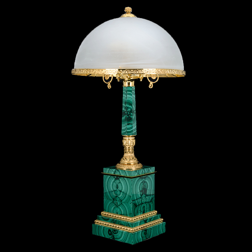 Лампа настольная «Малахит» - интернет магазин Русь Велика я 