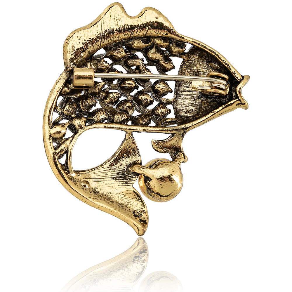 Брошь «Рыба» - интернет магазин Русь Велика я фото 1