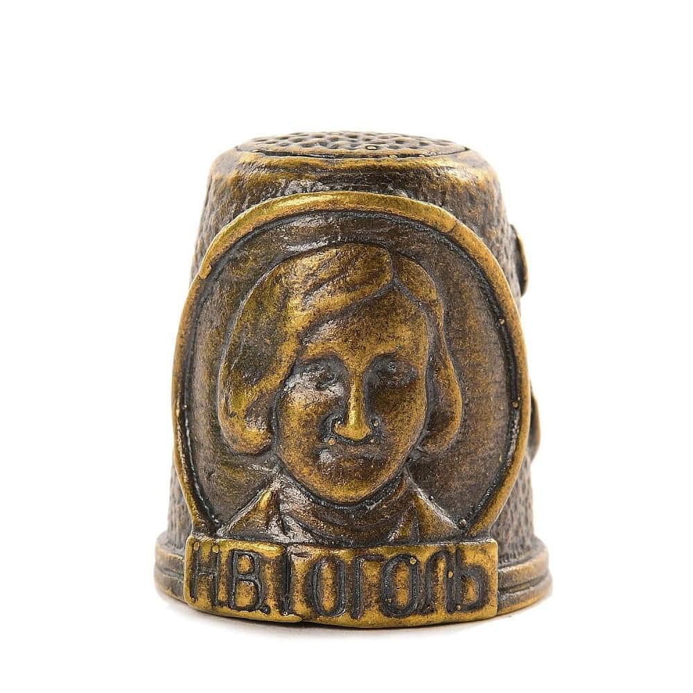 Наперсток бронзовый «Н.В. Гоголь» - интернет магазин Русь Велика я 