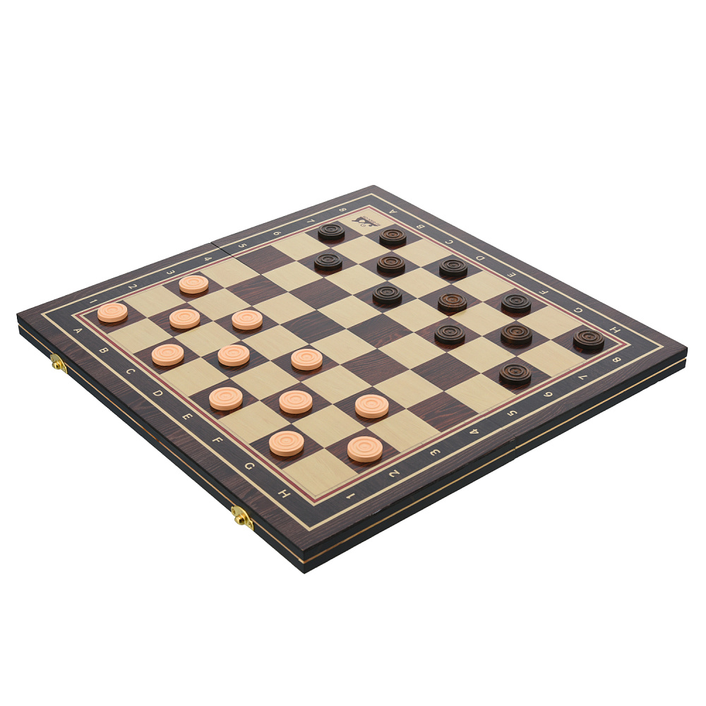 Шахматы-нарды-шашки деревянные «Фаби» 50х25 см - интернет магазин Русь Велика я фото 7