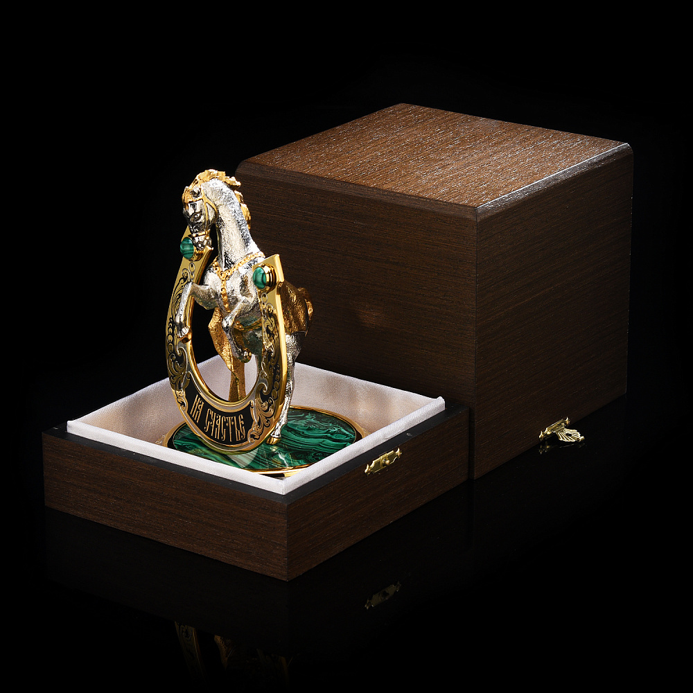 Лошадь Символ 2026 года. Подкова «На счастье». Златоуст - интернет магазин Русь Велика я фото 4