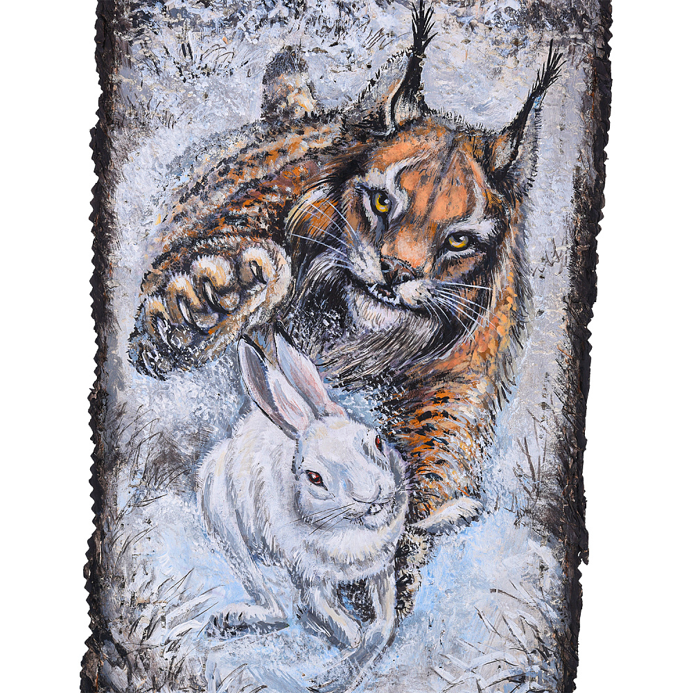 Картина на бересте «Делай ноги» 19х63 см - интернет магазин Русь Велика я фото 1