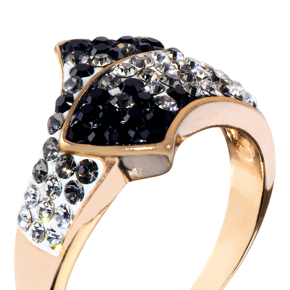 Кольцо с кристаллами Сваровски. Серебро 925*. Вес 4.6 гр. - интернет магазин Русь Велика я фото 1