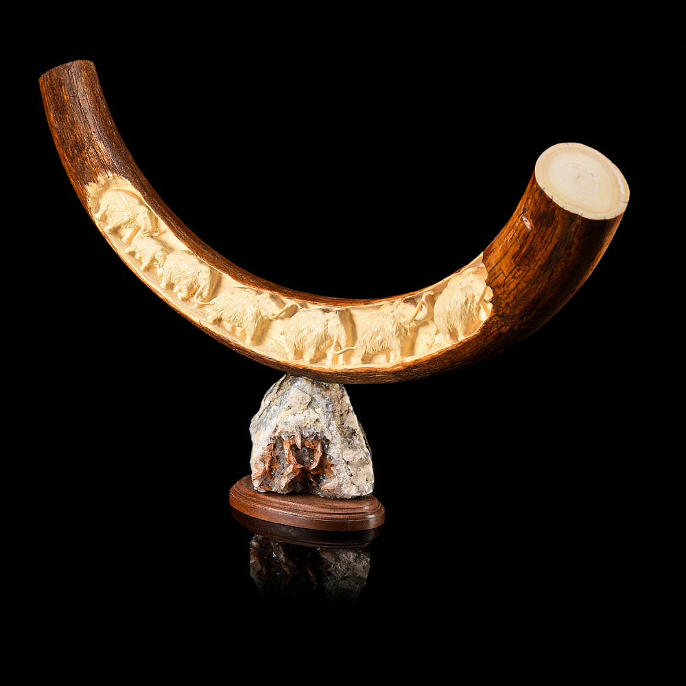 Скульптура из бивня мамонта «Ледниковый период» - интернет магазин Русь Велика я фото 5