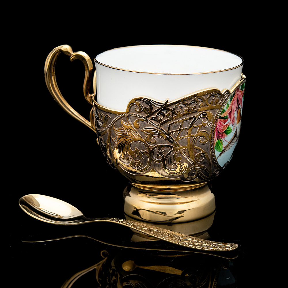 Кофейный набор «Колибри». Златоуст - интернет магазин Русь Велика я фото 1