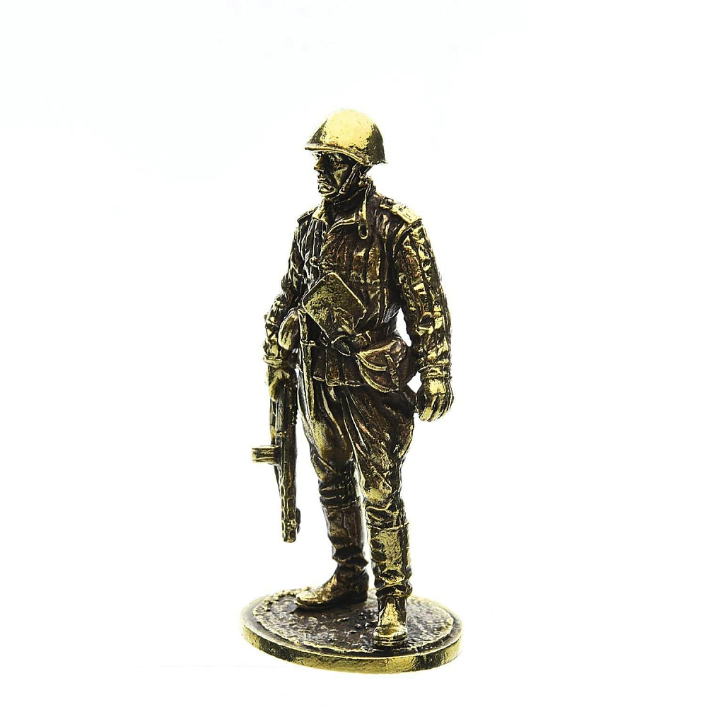 Бронзовая статуэтка «Пехотинец» - интернет магазин Русь Велика я фото 1
