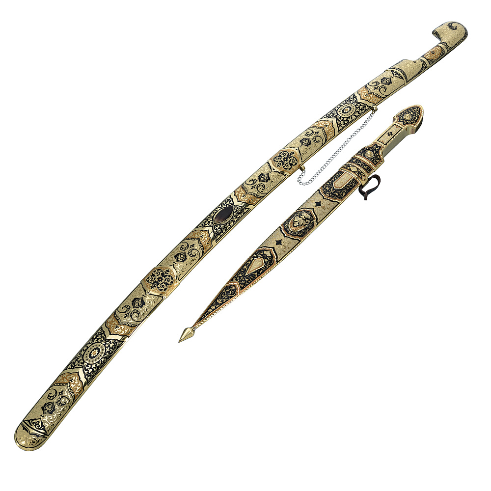 Подарочный набор с шашкой и кинжалом - интернет магазин Русь Велика я фото 1