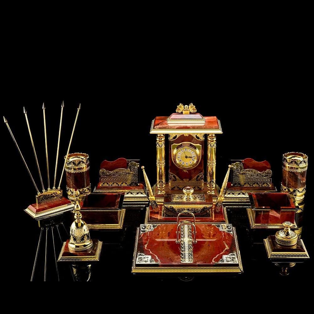 Настольный набор для руководителя «Президентский». Златоуст - интернет магазин Русь Велика я фото 1